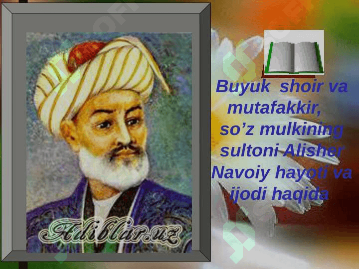 Alisher Navoiy ijodi 2