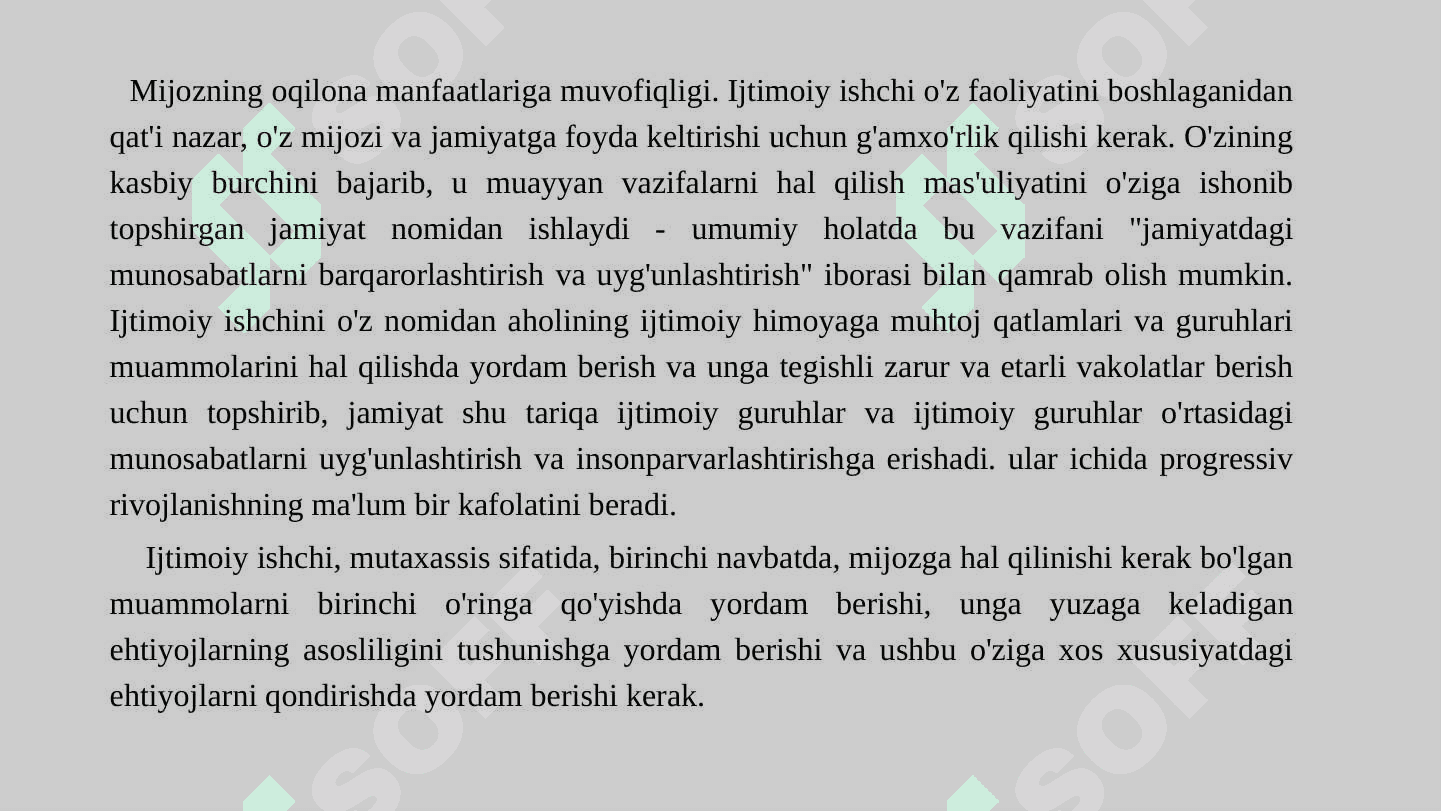Ijtimoiy ishda Deontologik tamoyillar. 8