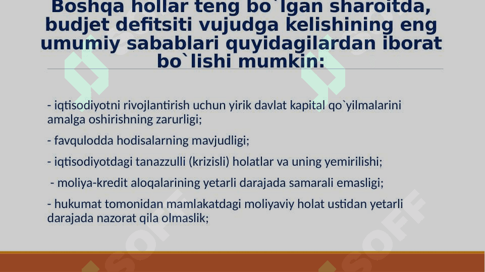 DAVLAT BUDJETINING HOLATI 8