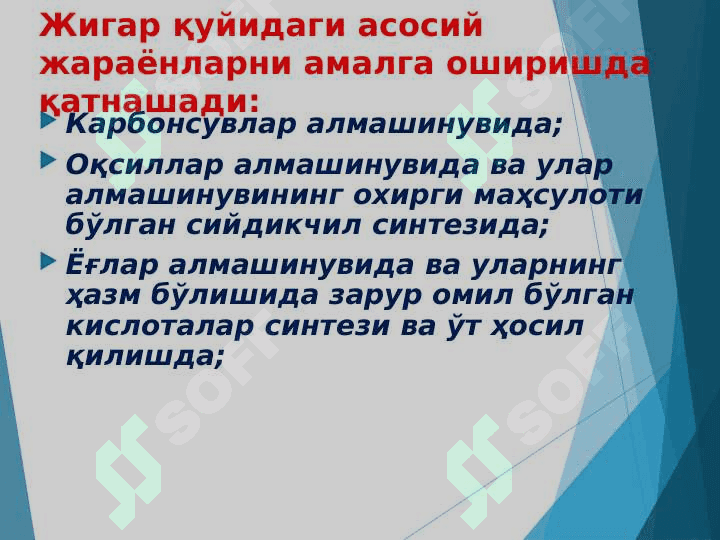 Jigar biokimyosi ppt 7