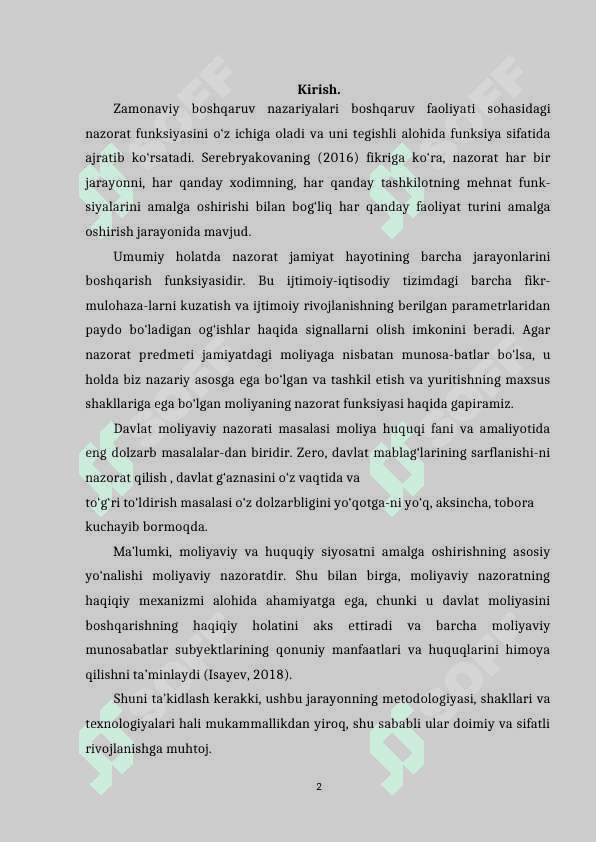 Xorijiy davlatlarda davlat moliyasini boshqarish 2