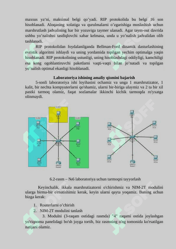 CISCO PACKET TRACERDA WAN TARMOG’INI LOYIHALASH VA QURISH 3