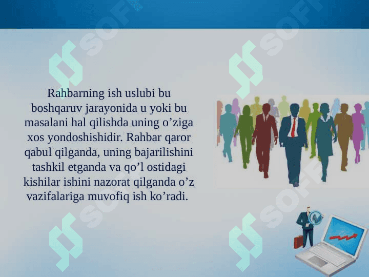 Menejer faoliyati samaradorligini baholash usullari 8