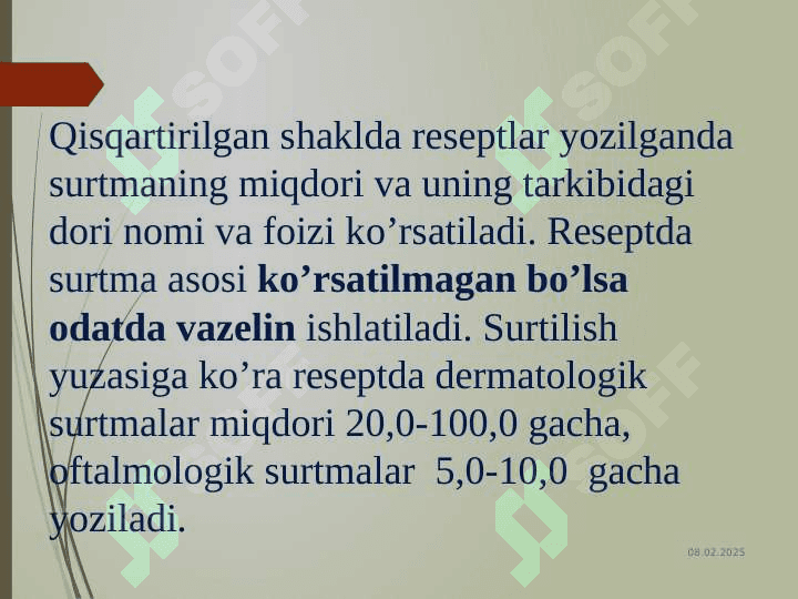 Yumshoq dori shakllari 6