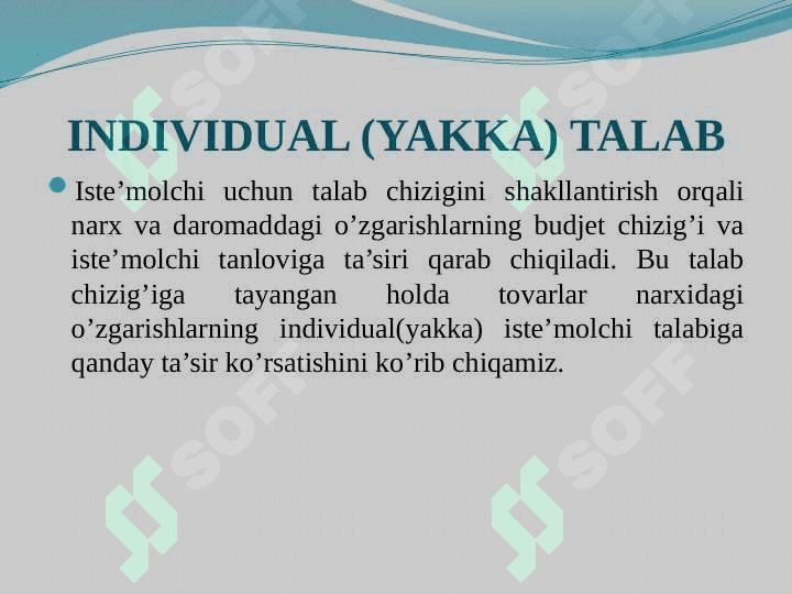 INDIVIDUAL VA BOZOR TALABI 3