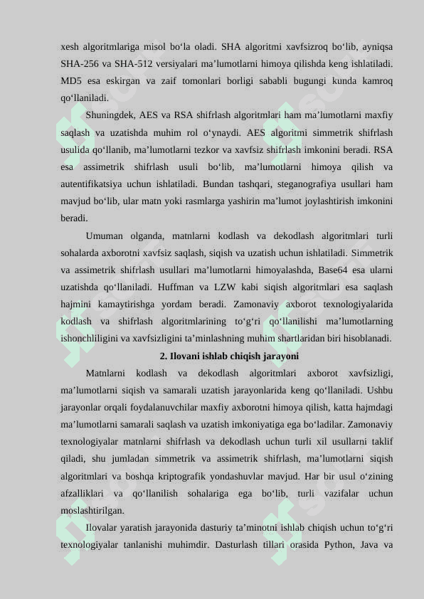 Matnlarni kodlovchi va dekodlovchi ilova yaratish 7