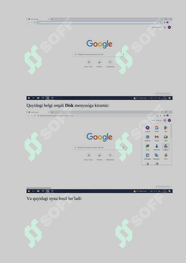 GOOGLE SITESDA WEB SAYT YARATISH 3
