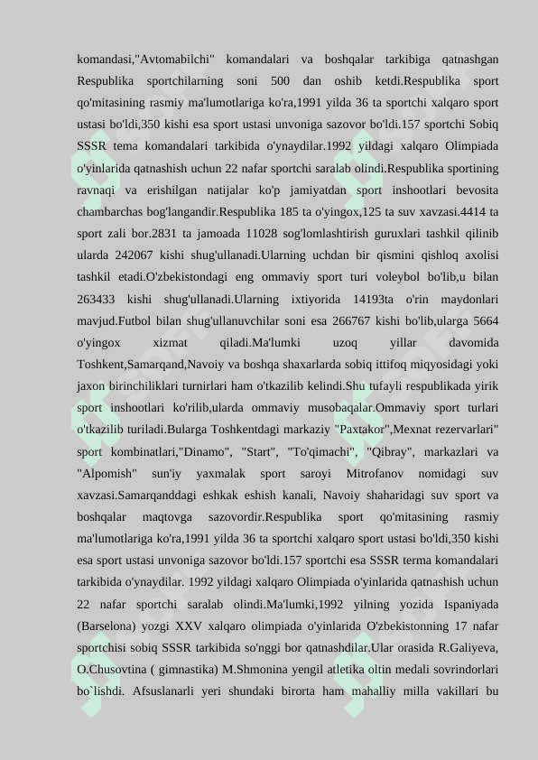 Sport turizmi geografiyasi. 3