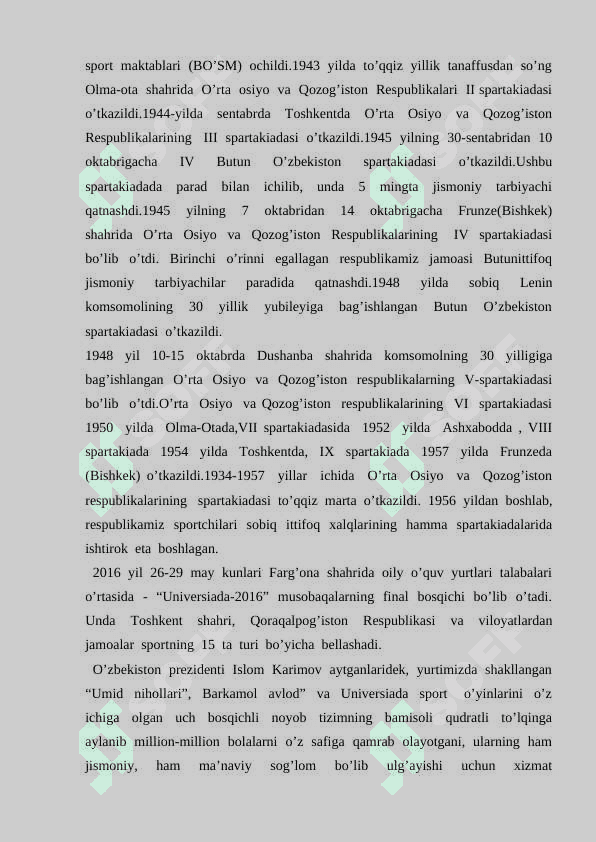 Sport turizmi geografiyasi. 8
