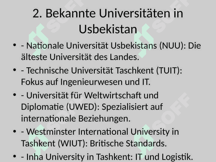 Universität in Uzbekistan 3