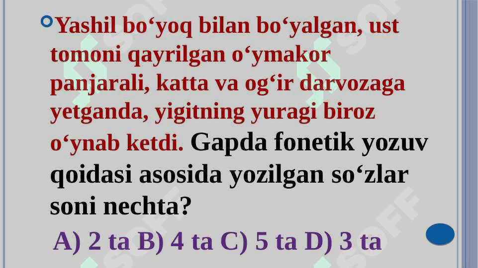 imlo qoidalari 8