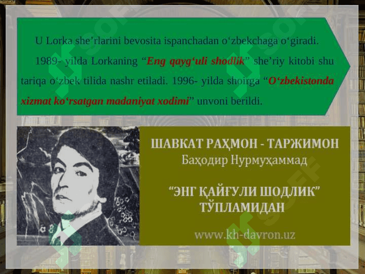 SHAVKAT RAHMON 8