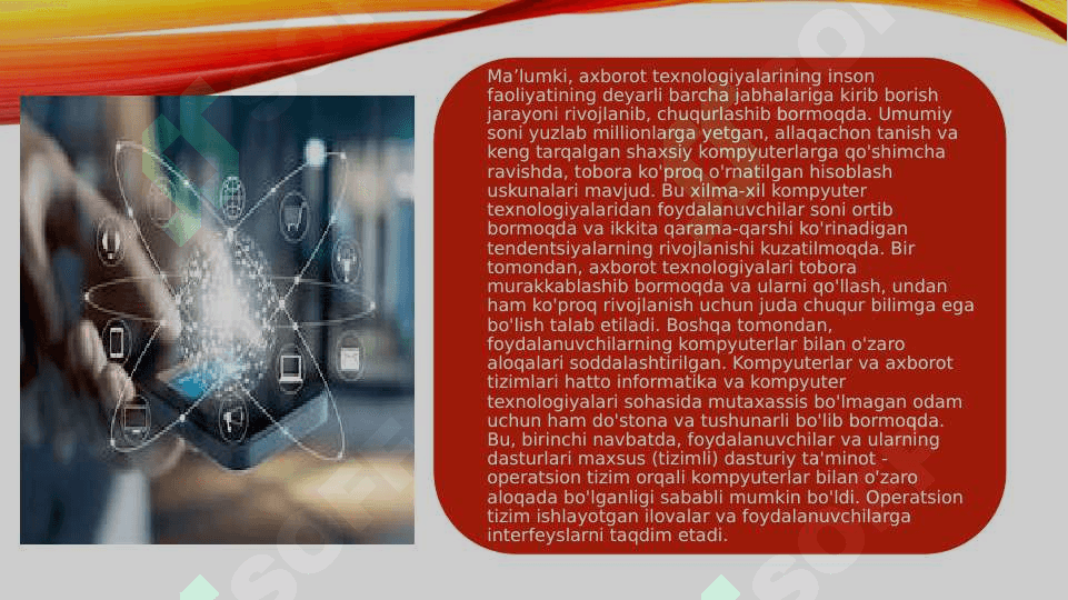 Foydalanuvchi interfeysining turlari 3
