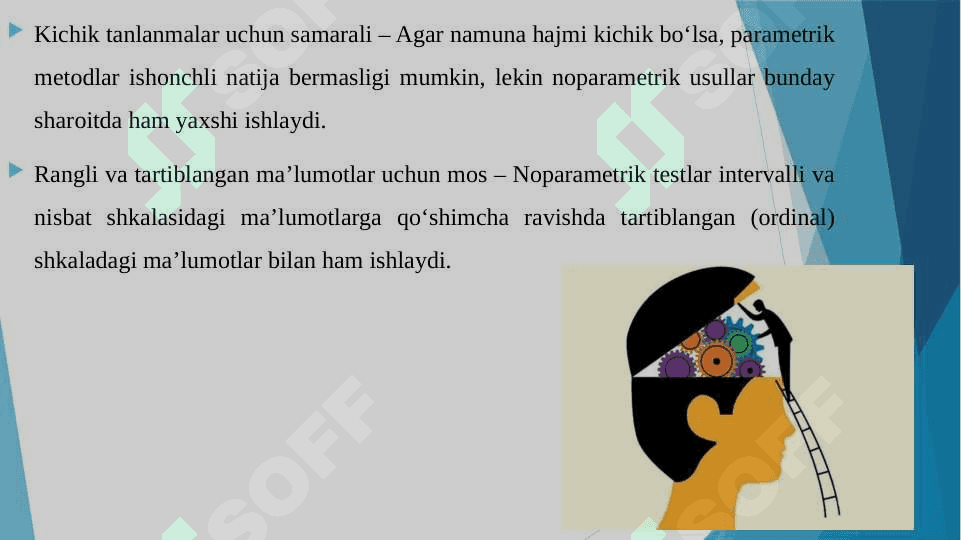 NOPARAMETRIK METODLAR 4