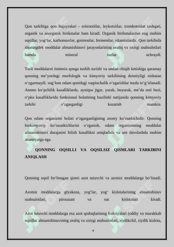 Qon bio suyuqliklari 4