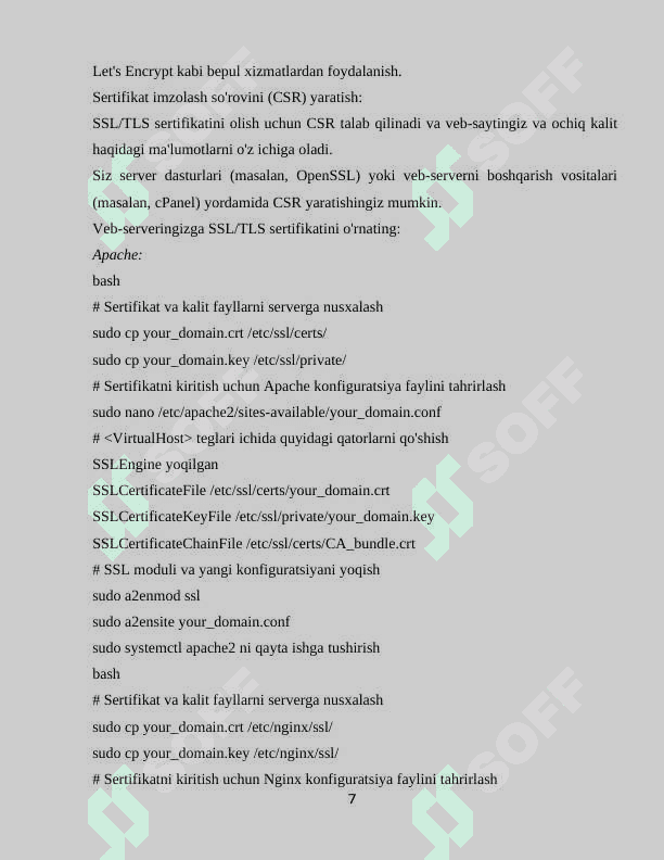 Loyiha ishi. 7