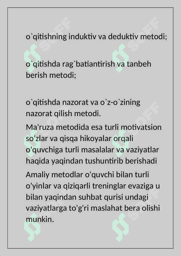 Ta’lim metodlari tafsifi 8