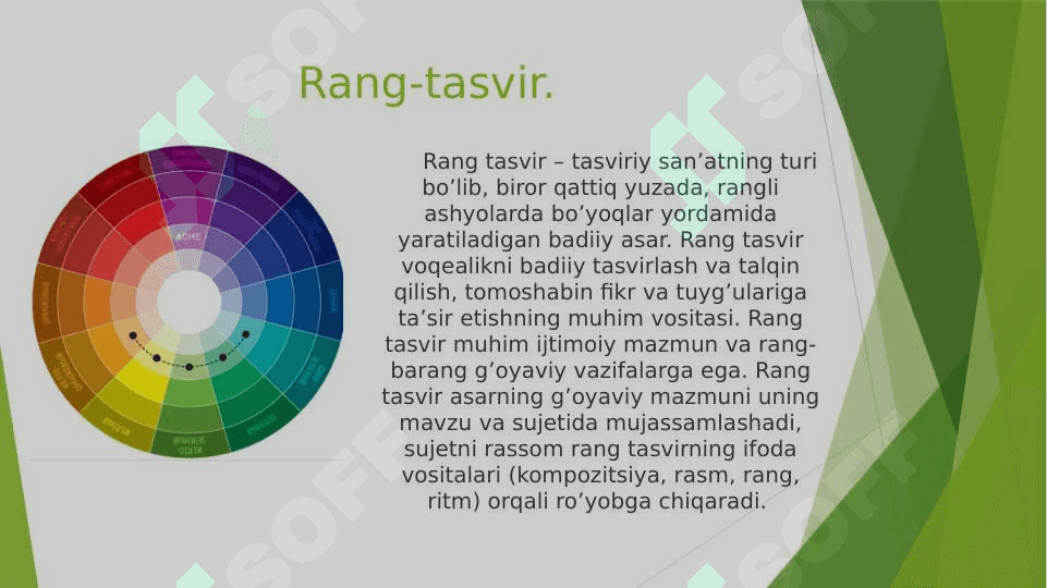 Rang-tasvir haqida tushuncha 2
