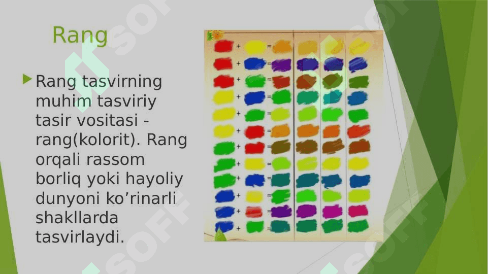 Rang-tasvir haqida tushuncha 3