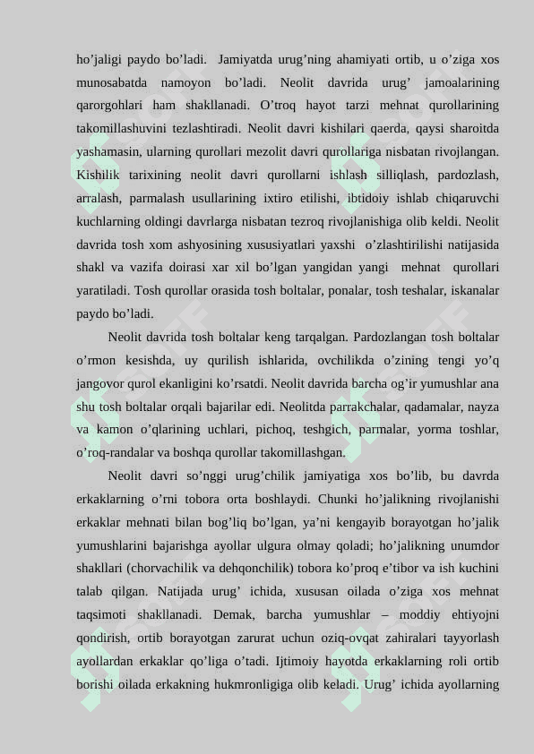 Neolit davri yodgorliklari 3