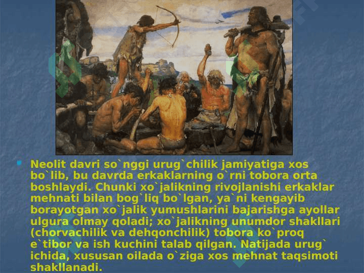 O`rta Osiyoda Neolit davri 8