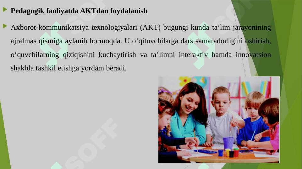 PEDAGOGIK FAOLIYATDA AKT DAN FOYDALANISH 3