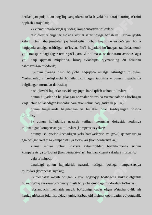 Foydani soliqqa tortishda daromad va xarajat moddalari 4