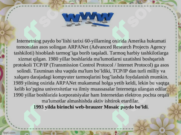 Web sahifa yaratish texnologiyalari 2