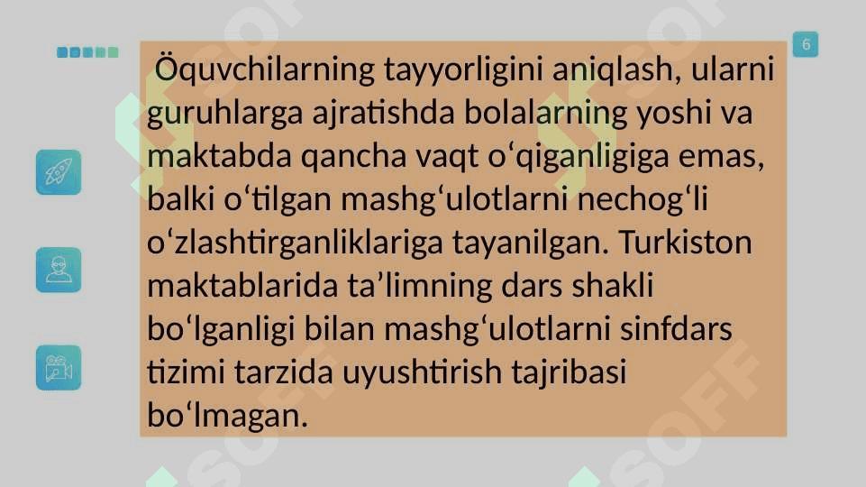 Dars taʼlimini tashkil etishning asosiy shakli 6