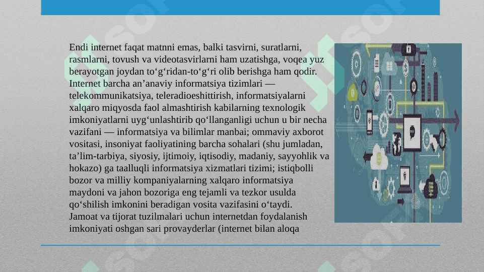 Internet va jamiyat. 8