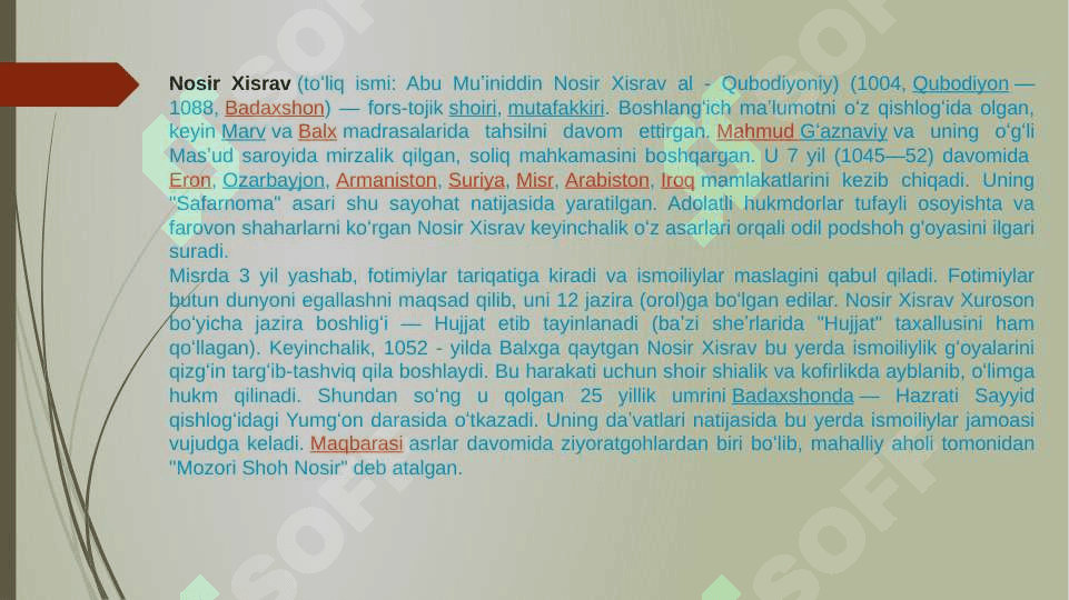 Nosir Xusravning ijodi va hayoti 2