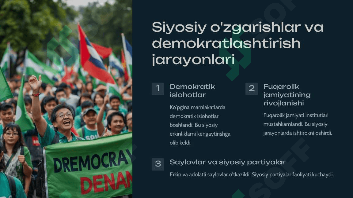 (11-Sinf Jahon Tarix BSB )1991–2017-yillarda Janubi-Sharqiy Osiyo mamlakatlari 3