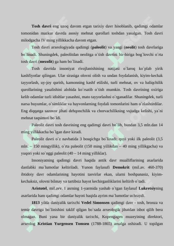 So'ngi paleolit davri manzilgohlari 3