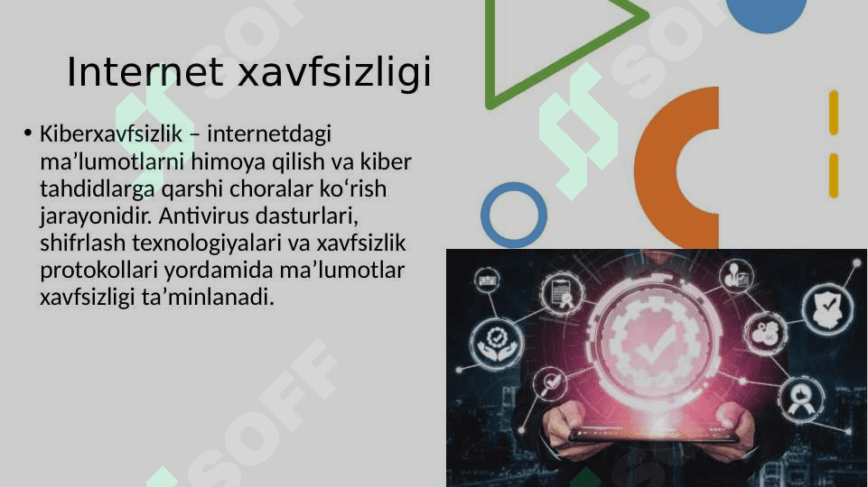 Internet olami va axborot texnologiyalari 8
