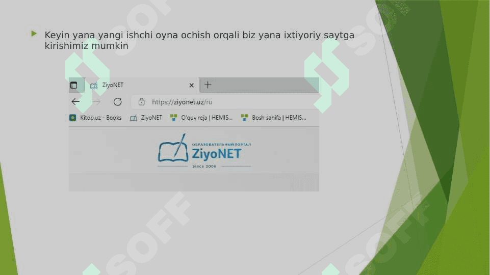 Brauzer dasturlari va ularning imoniyatlari 6