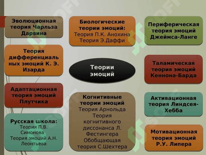 ТЕОРИИ  ЭМОЦИЙ 6