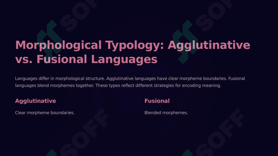 Directions of comparative typology related to language expression and content 7