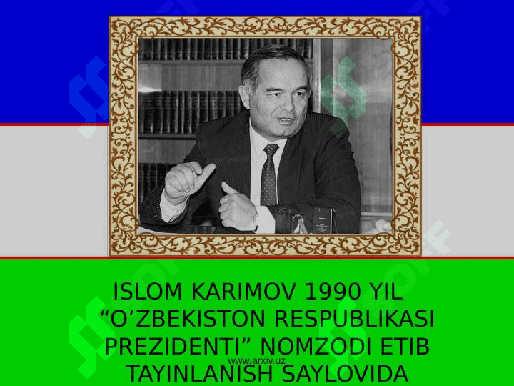 ISLOM ABDUG’ANIYEVICH KARIMOV 4