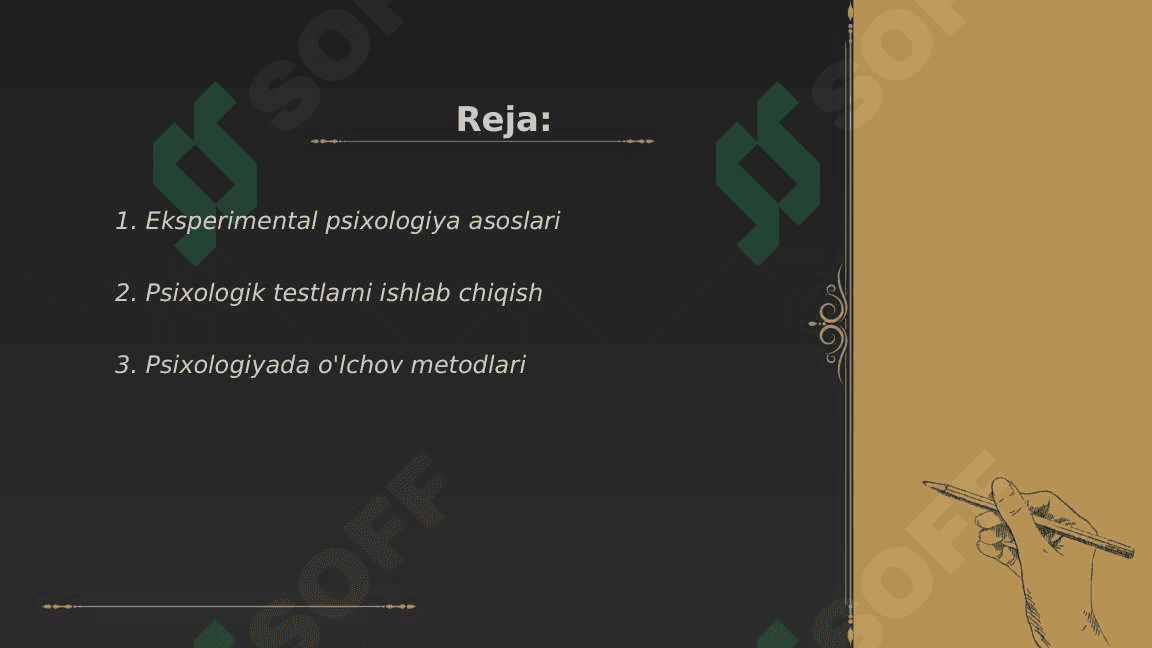 Psixologiyada eksperimental paradigma 2