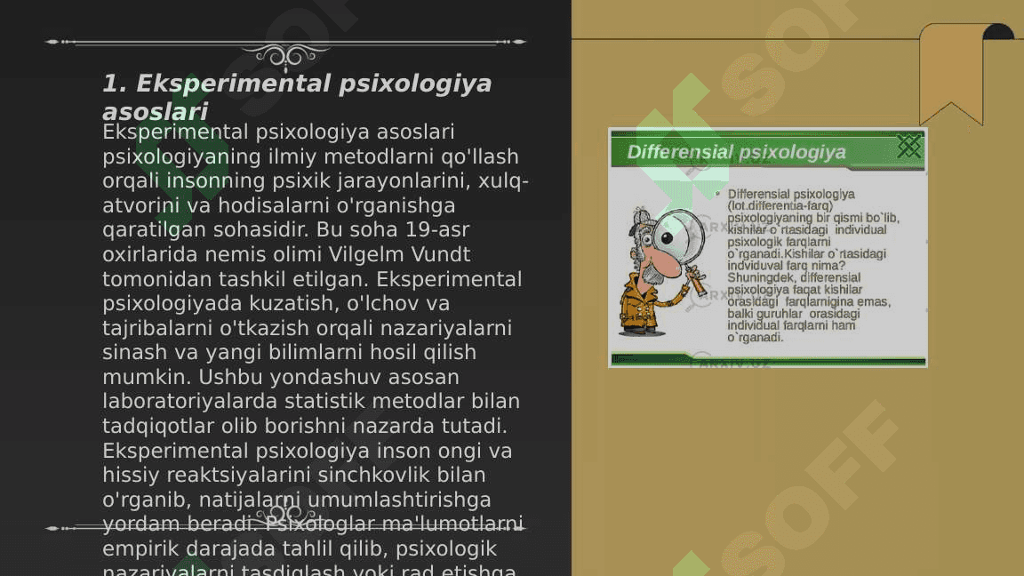 Psixologiyada eksperimental paradigma 3