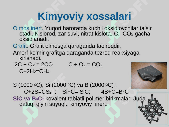 IV guruhning p-elementlari 8