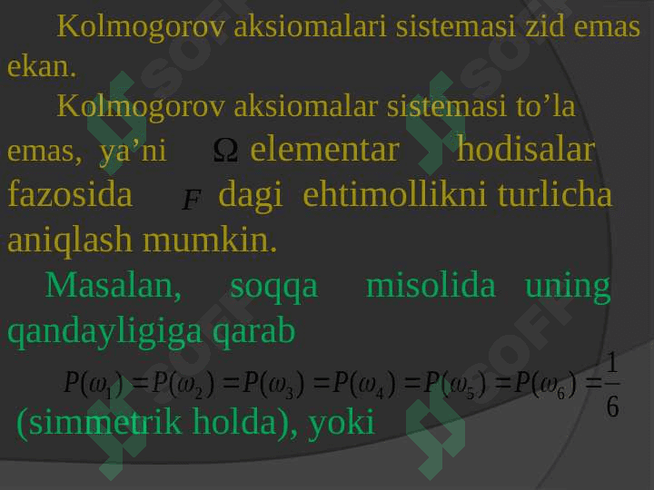 Elementar hodisalar fazosi 5