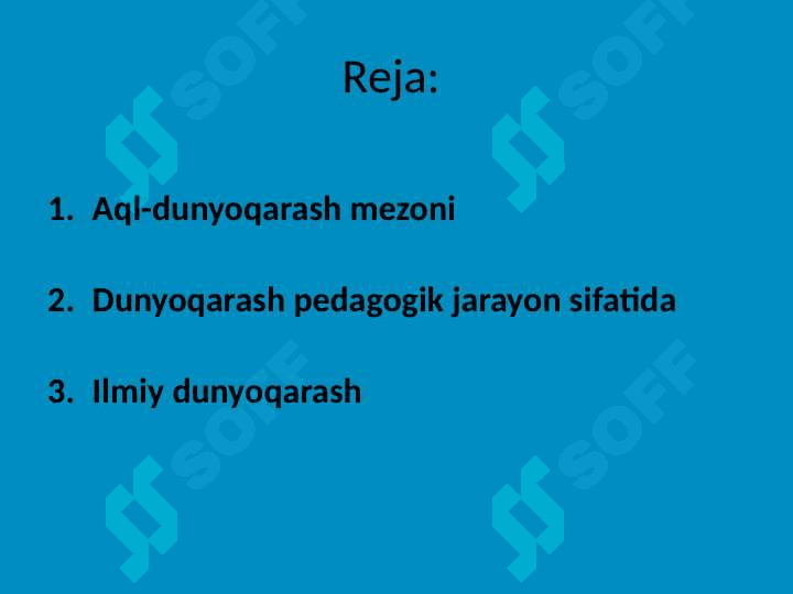 DUNYOQARASH VA UNING TARIXIY TURLARI 2