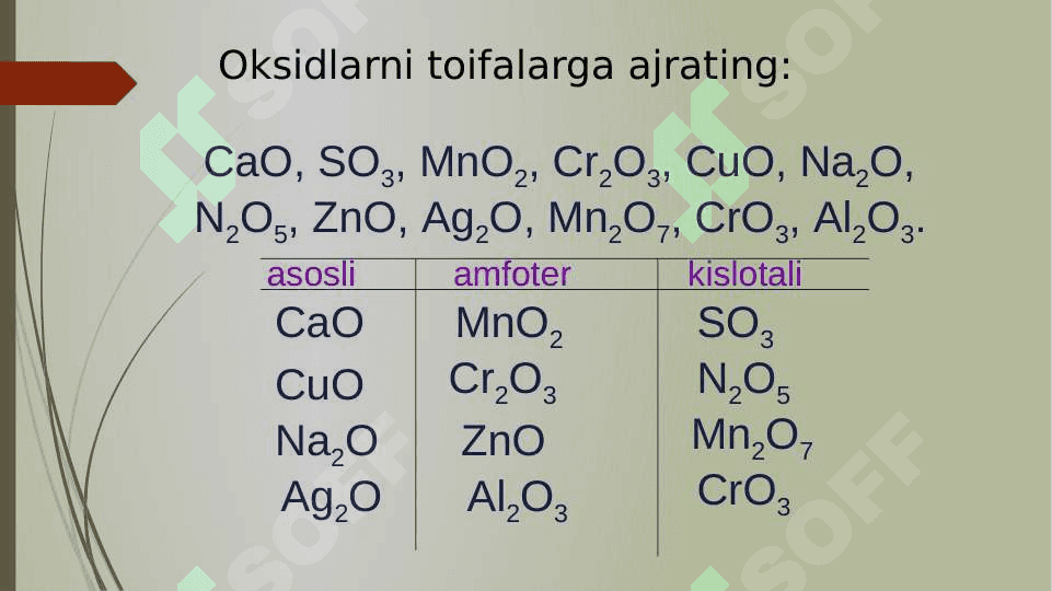 Oksidlar 5