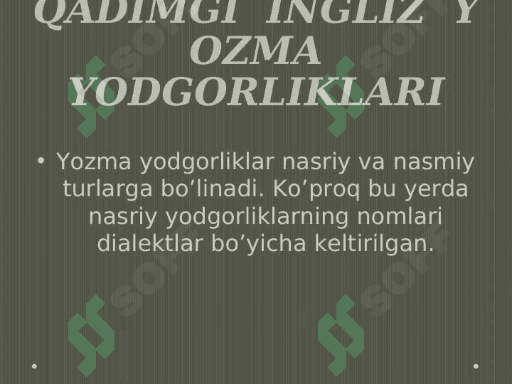 Qadimgi ingliz yozuvi 7