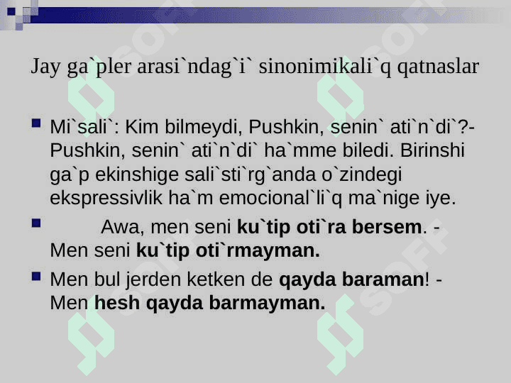 STILISTIKALI`Q SINTAKSIS 4