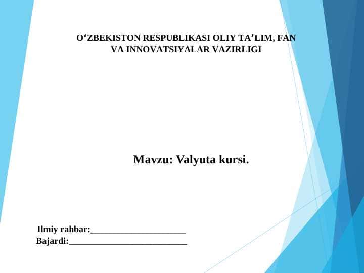 Valyuta kursi