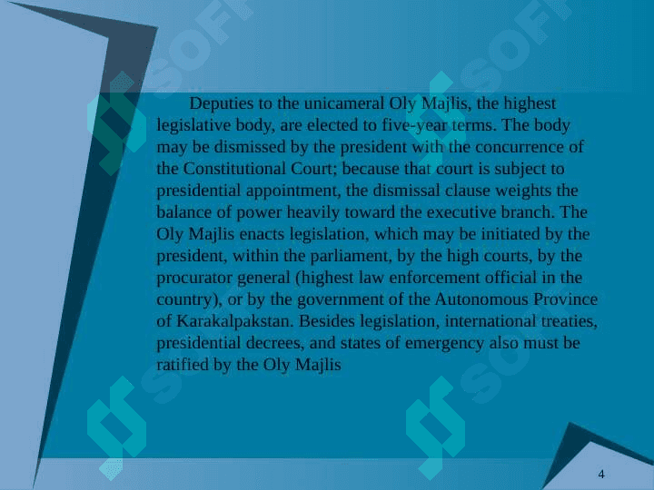 The Constitution of Uzbekiston 4