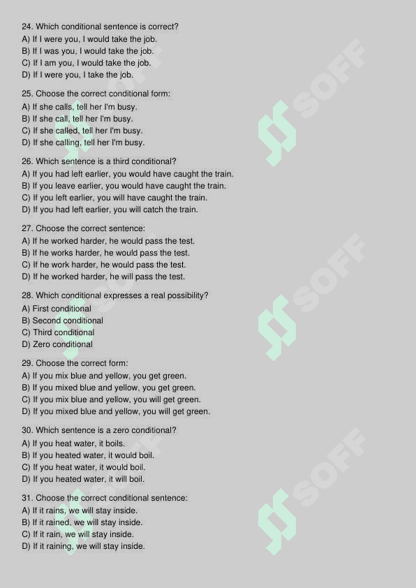 Ingliz tili test 4