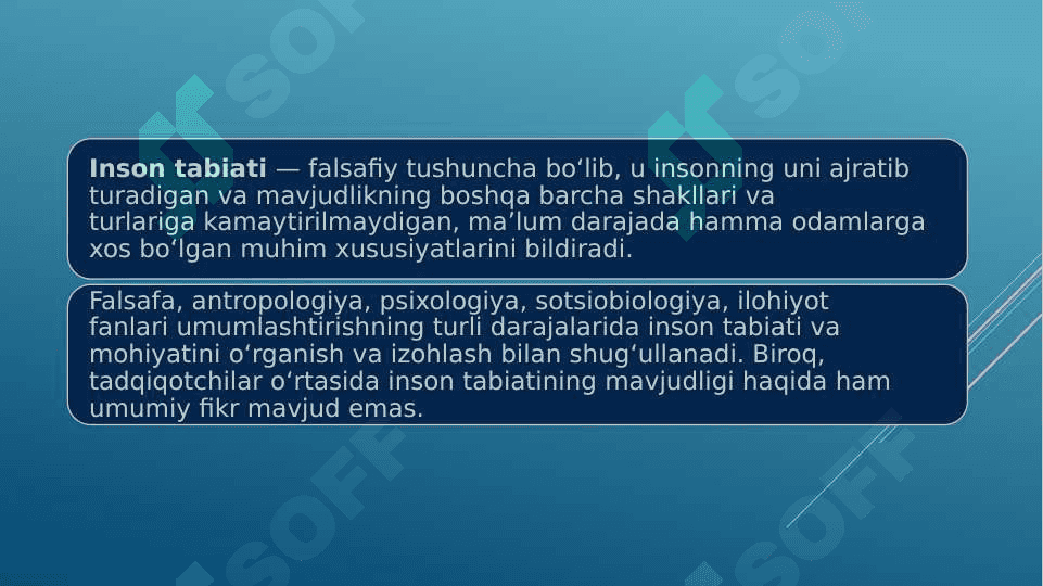 Inson va tabiat o'zaro ta'siri haqida yondashuvlar 4